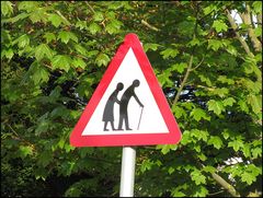 pensioner crossing