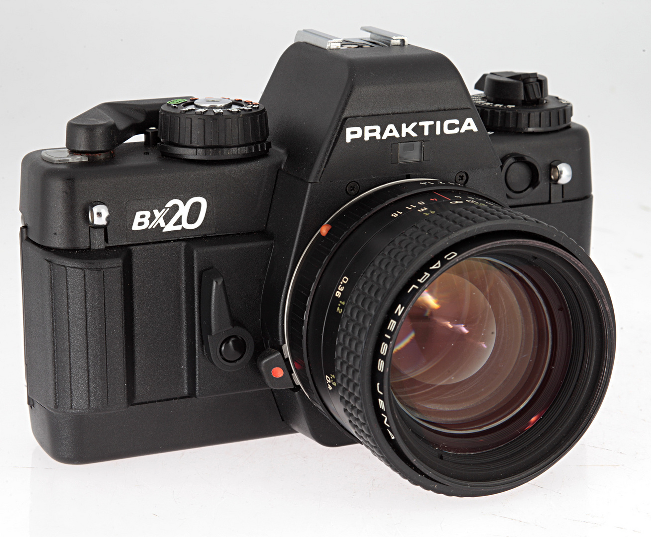 Pentacon Praktica BX20 mit Carl Zeiss Jena Prakticar 1,4/50