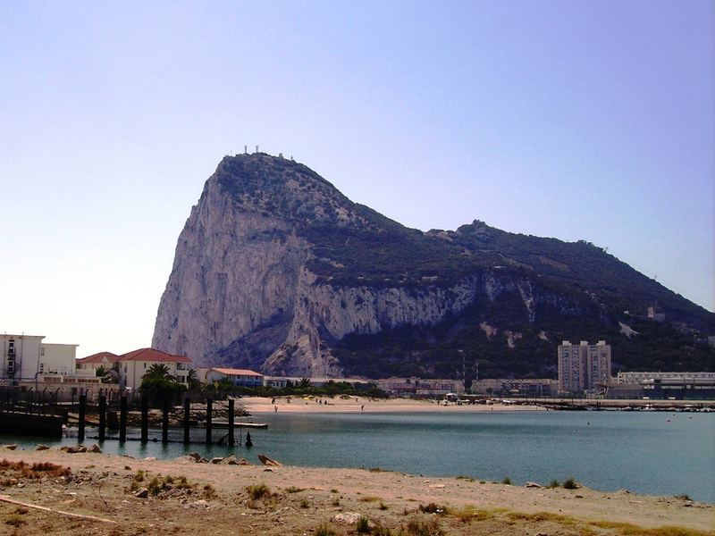 Peñón de Gibraltar.