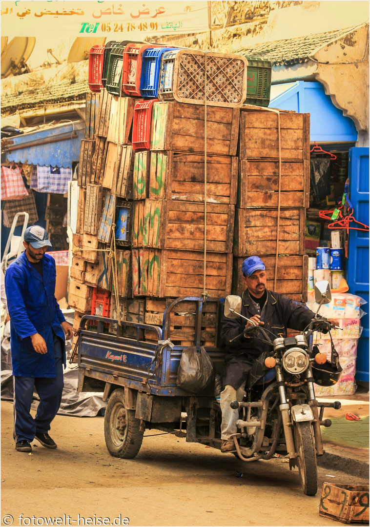 People at work - Essaouira - Marokko