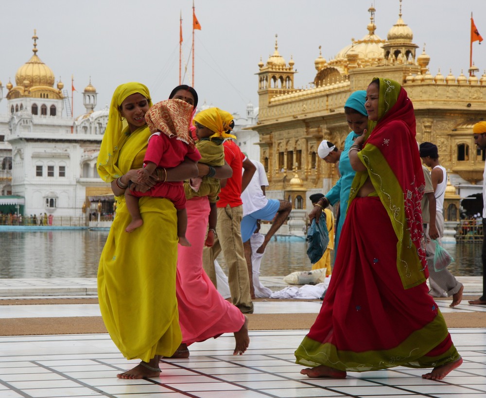 People in Amritsar