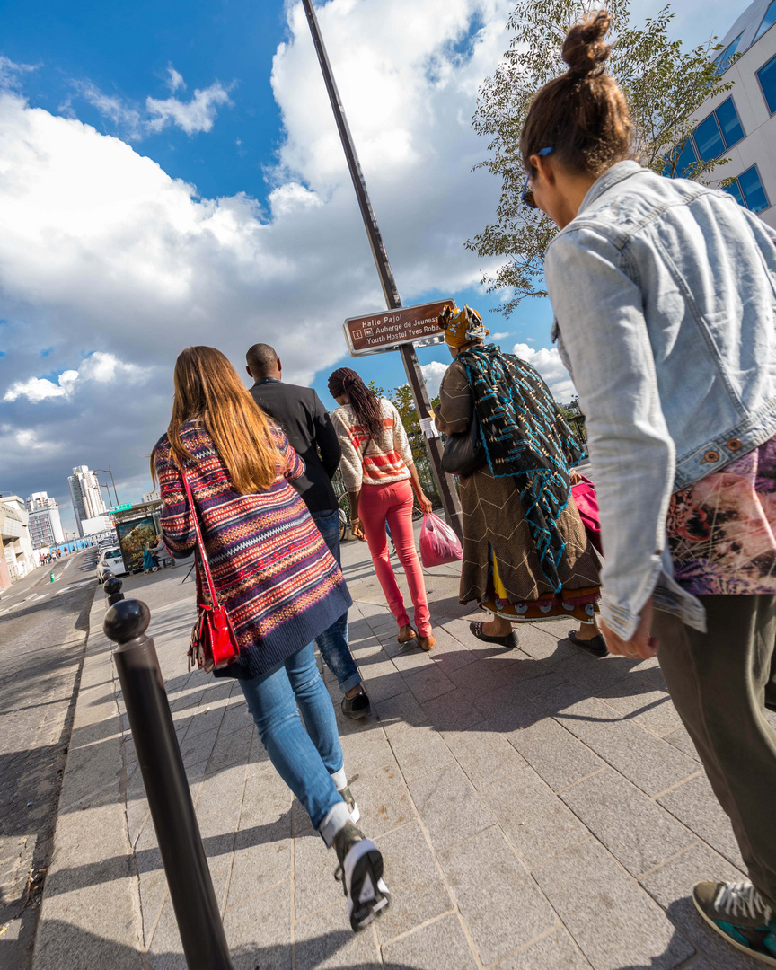 people in Paris