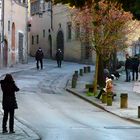 people in the square