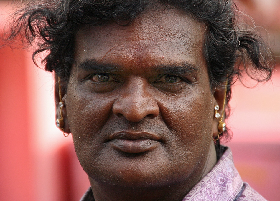 People of Penang...........An Indian market woman