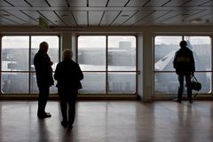 PEOPLE ON A FERRY 01