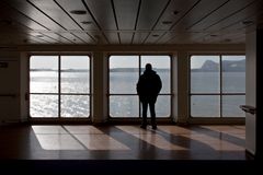 PEOPLE ON A FERRY 04