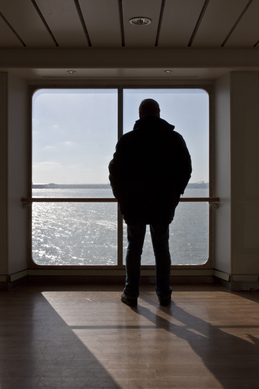 PEOPLE ON A FERRY 05