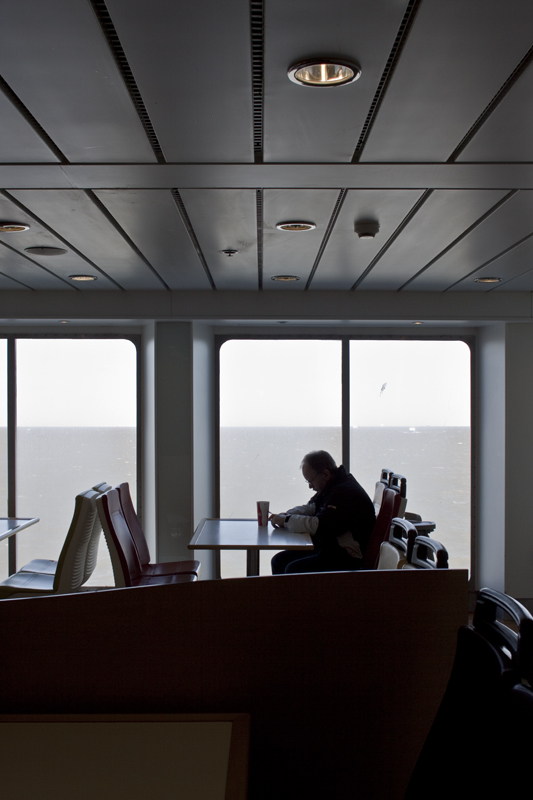 PEOPLE ON A FERRY 06