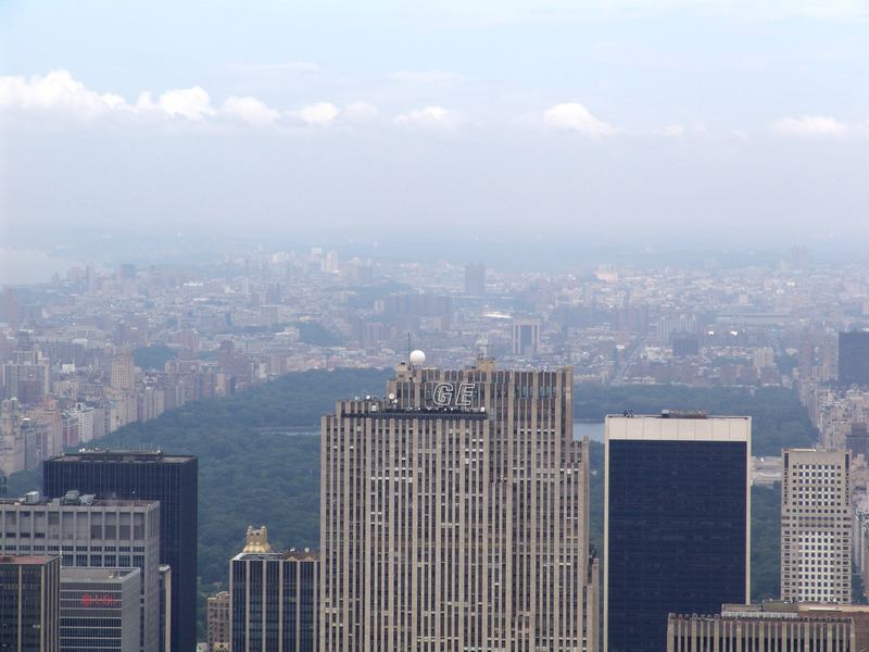 People on the Top of the Rock