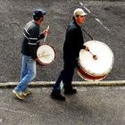 People playing drums