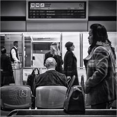 People waiting at Berlin Airport (2)