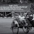 People´s Desire, Mandalay, Myanmar 2002.