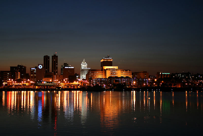 Peoria at sundown