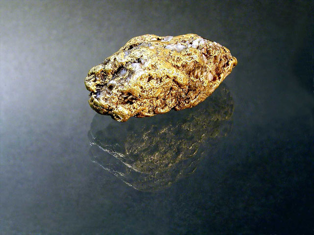 Pepite ( Nugget; Goldklumpen. )