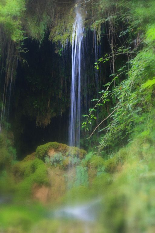 Pequeña cascada.