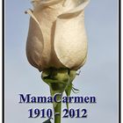 Pequeño, simple y sentido homenaje a mi abuela MamaCarmen 1910-2012.