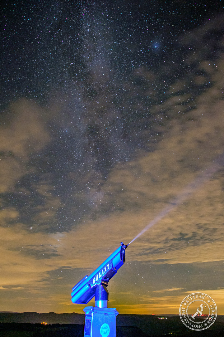 Per Fernglas in die Galaxie