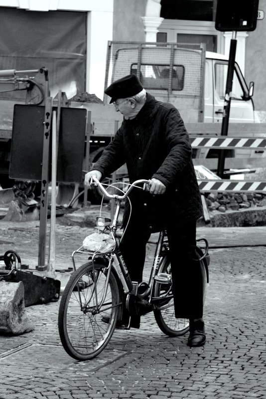 Per la bici ..non c'è età...