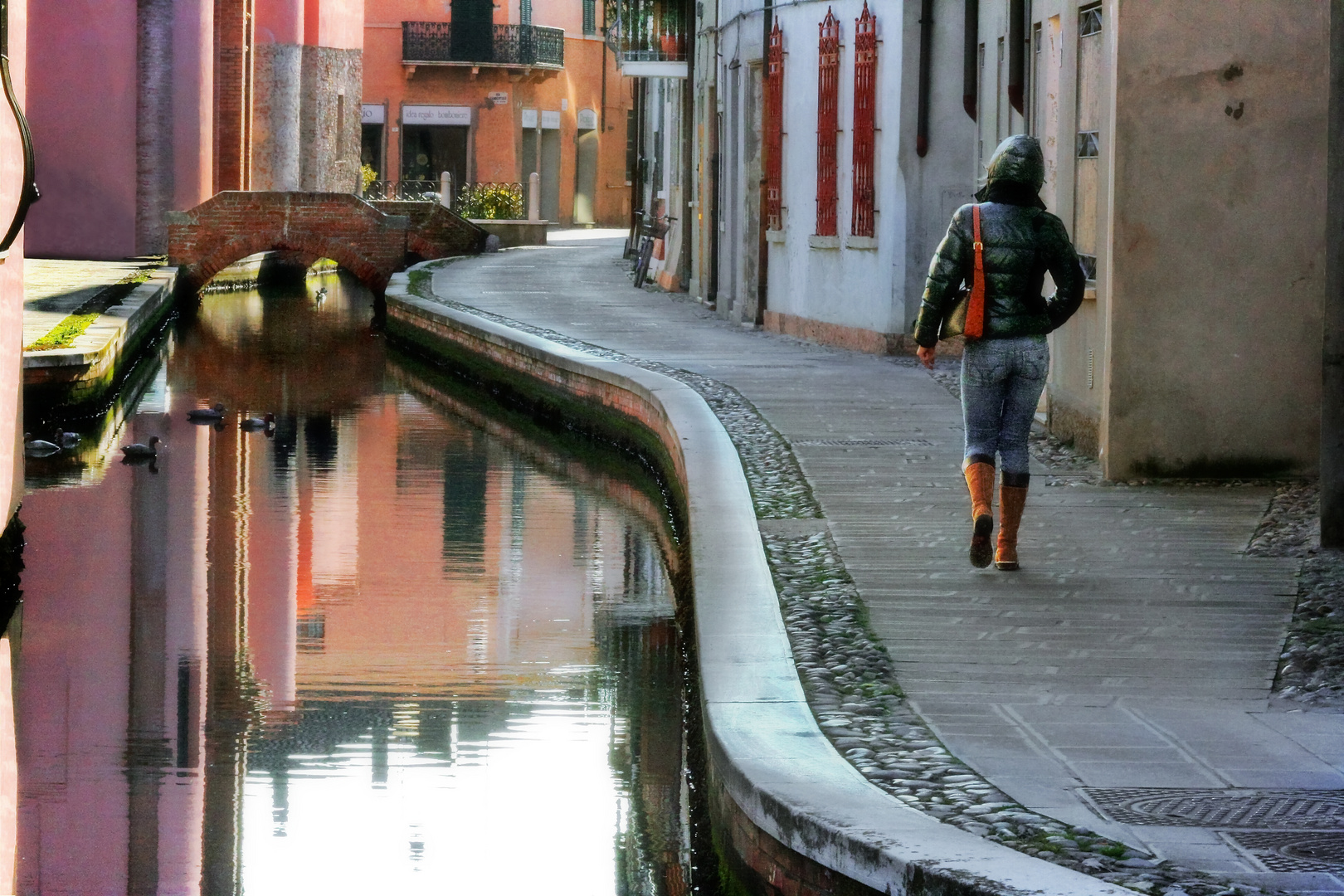 Per le "strade" di Comacchio