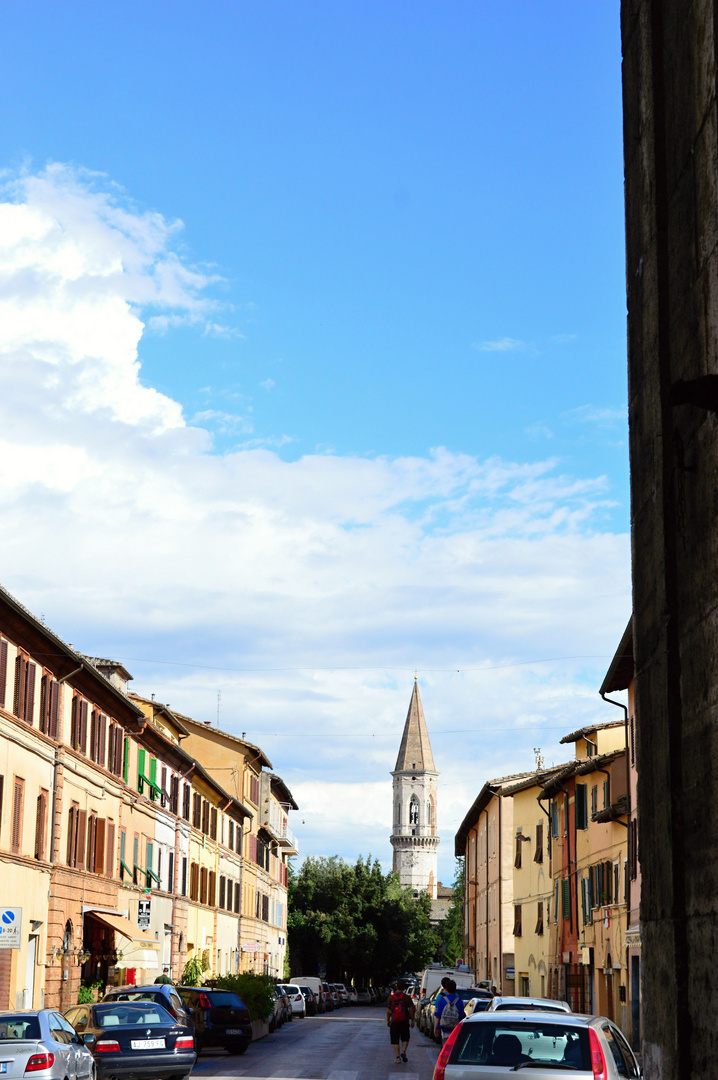 per le strade di Perugia