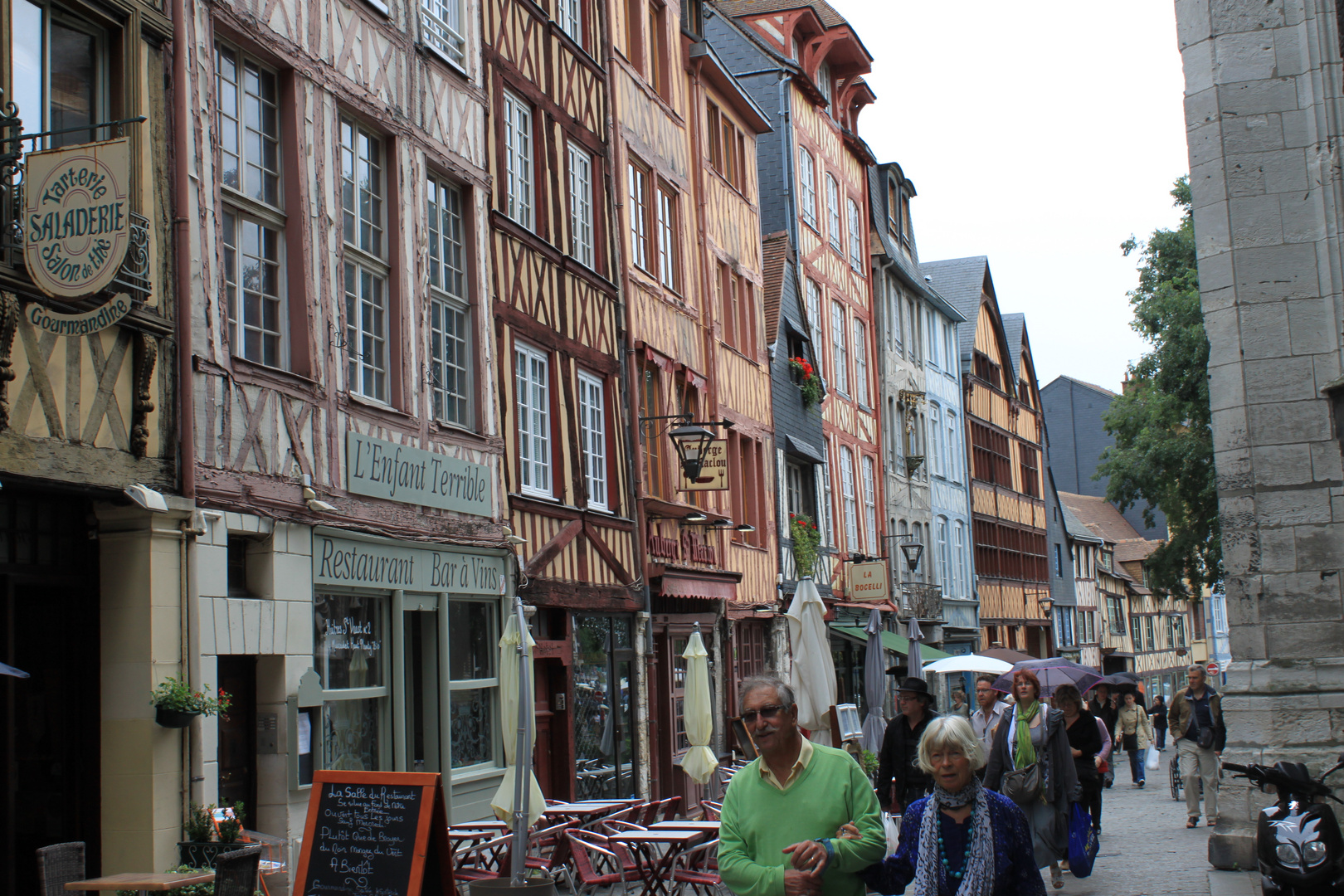 Per le strade di Rouen