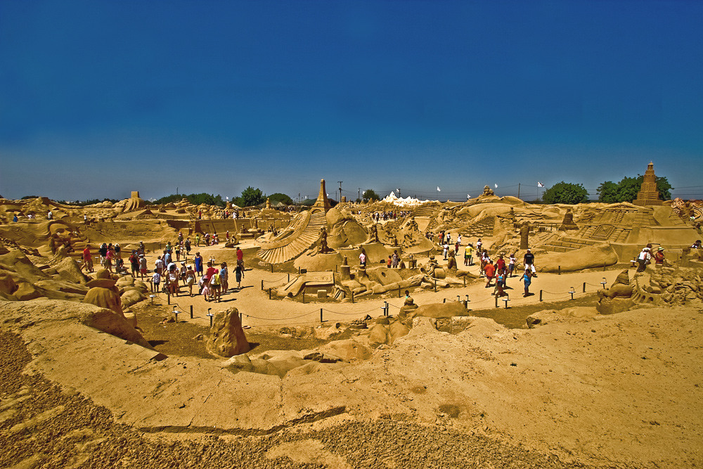 Pera Sandskulpturenausstellung