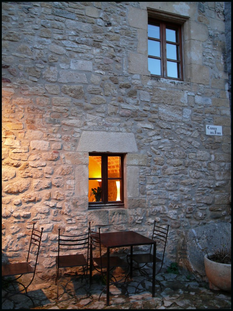 Peratallada (Girona) al atardecer