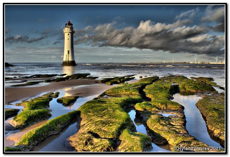 perch rock lighthouse hdr