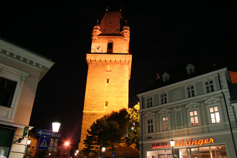 Perchtoldsdorf bei Nacht