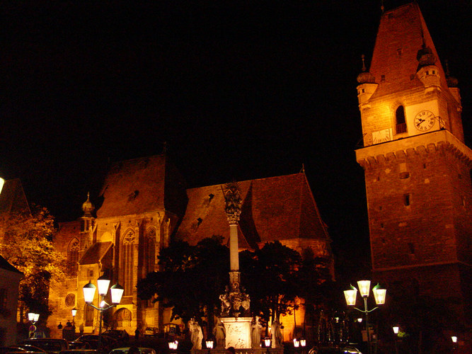 Perchtoldsdorf bei Nacht