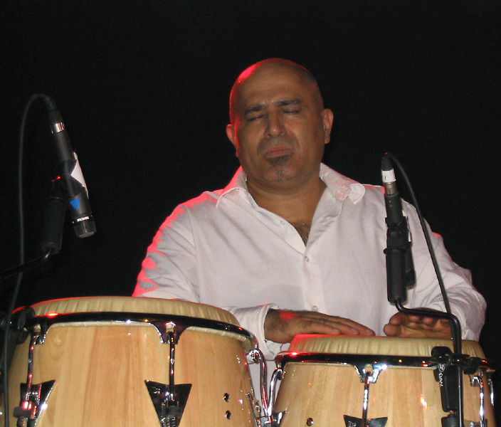 Percussionist Hakim Ludin