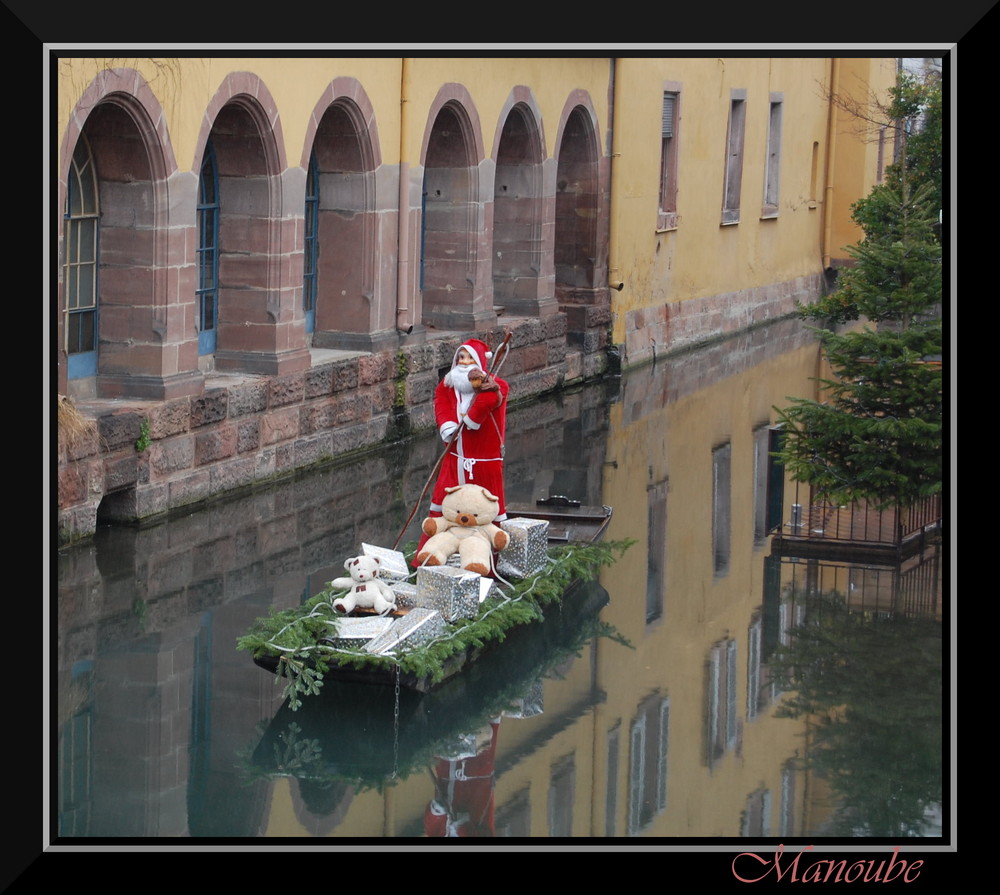 père noel à Colmar