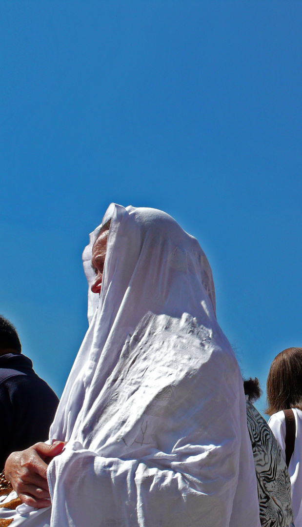 peregrina en Guadalupe