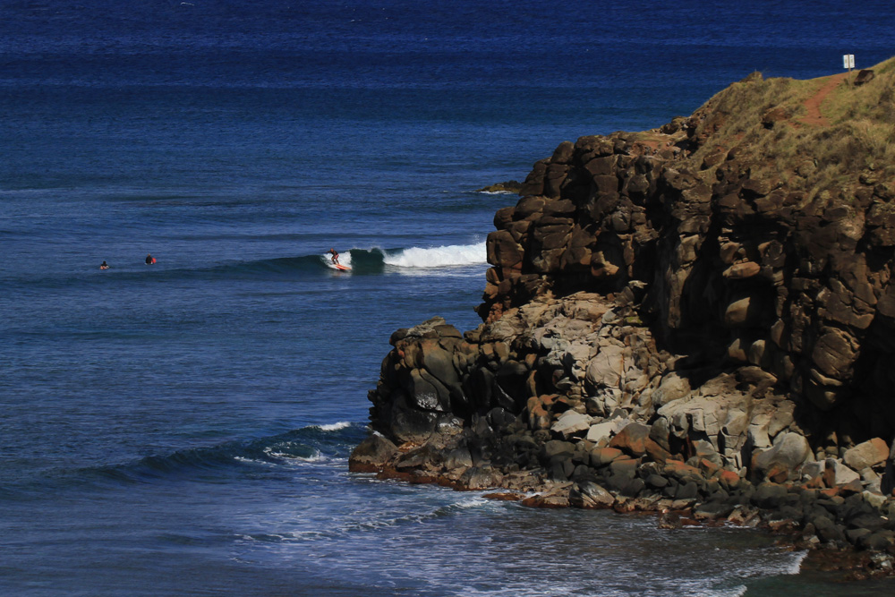 Perfect Surf in der Honolua Bay