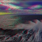 Perfekte Welle bei Cape Farvel (3D-ANA)