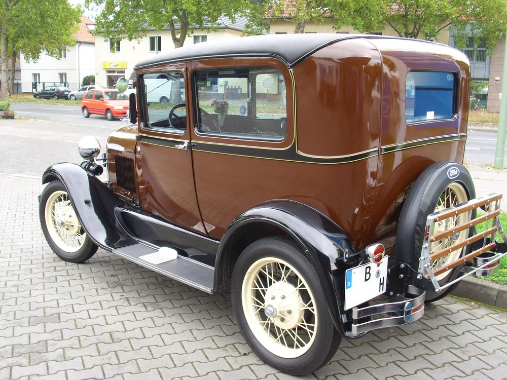 Perfekter gestylter Oldtimer