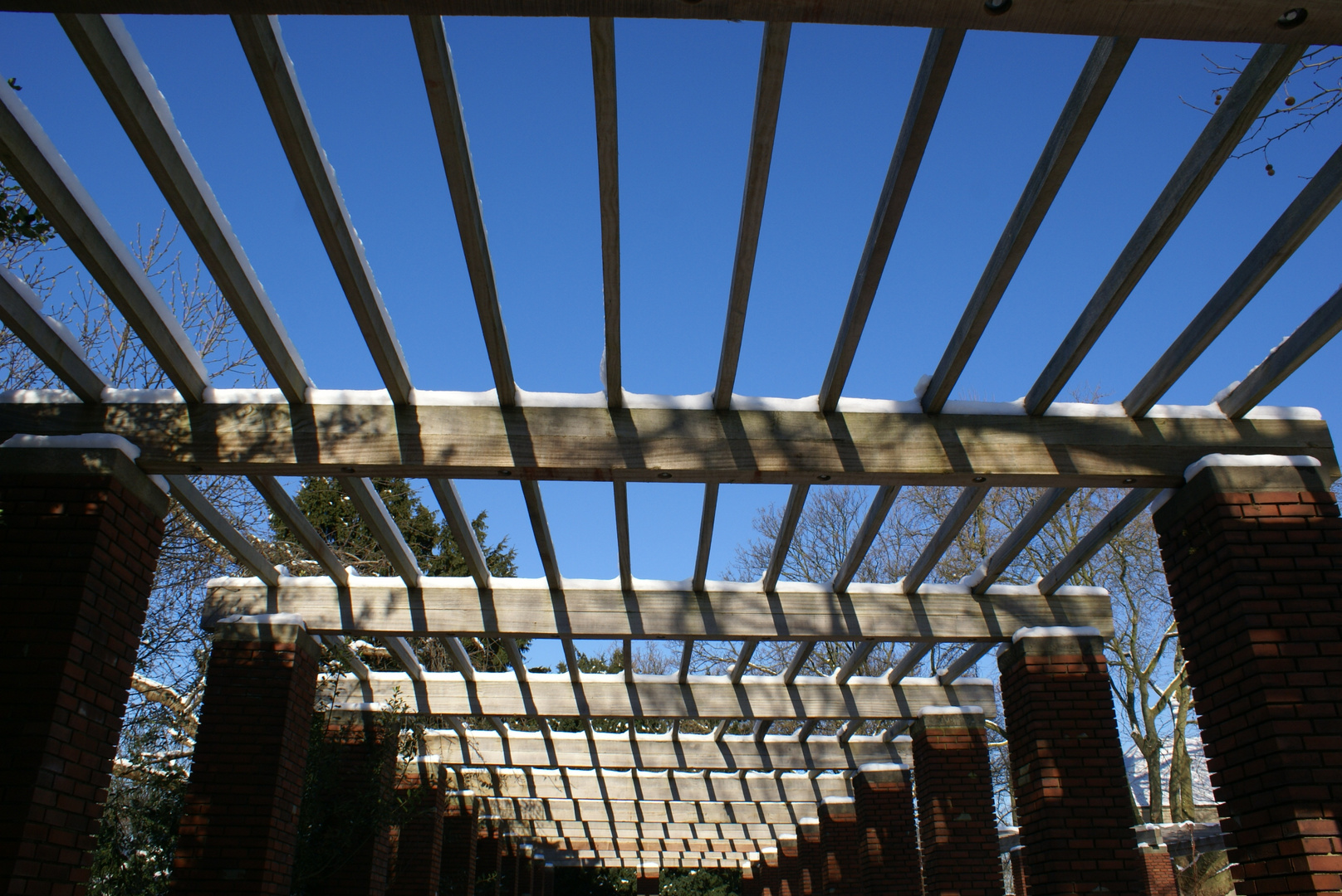 Pergola im Nordpark