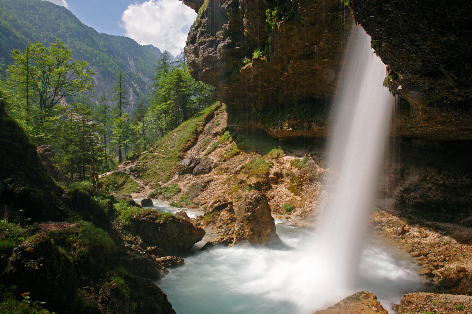 Pericnik oberer Fall