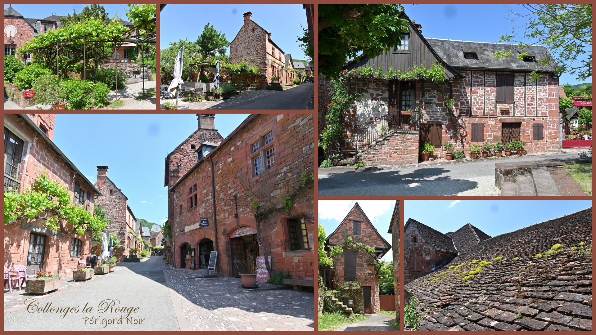 Périgord im Tal der 1000 Schlösser ( Collonges la Rouge)