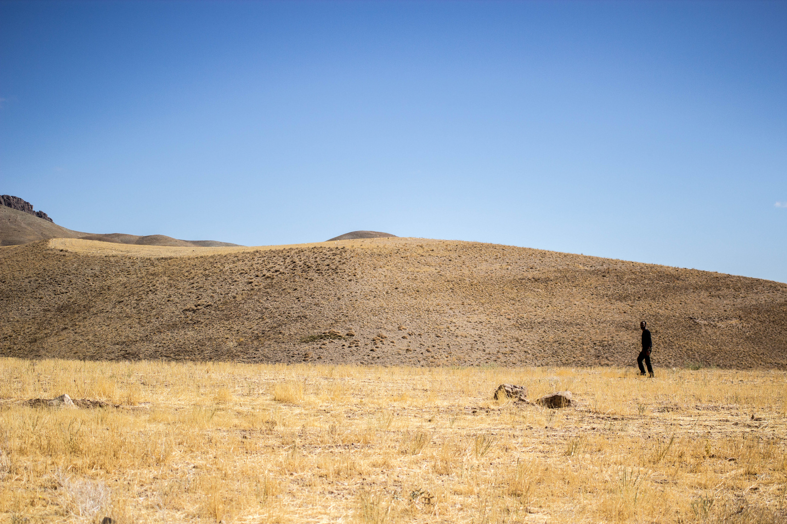 perisan man in the desert