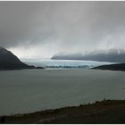 Perito Moreno Glaciar bei schlechtem Wetter