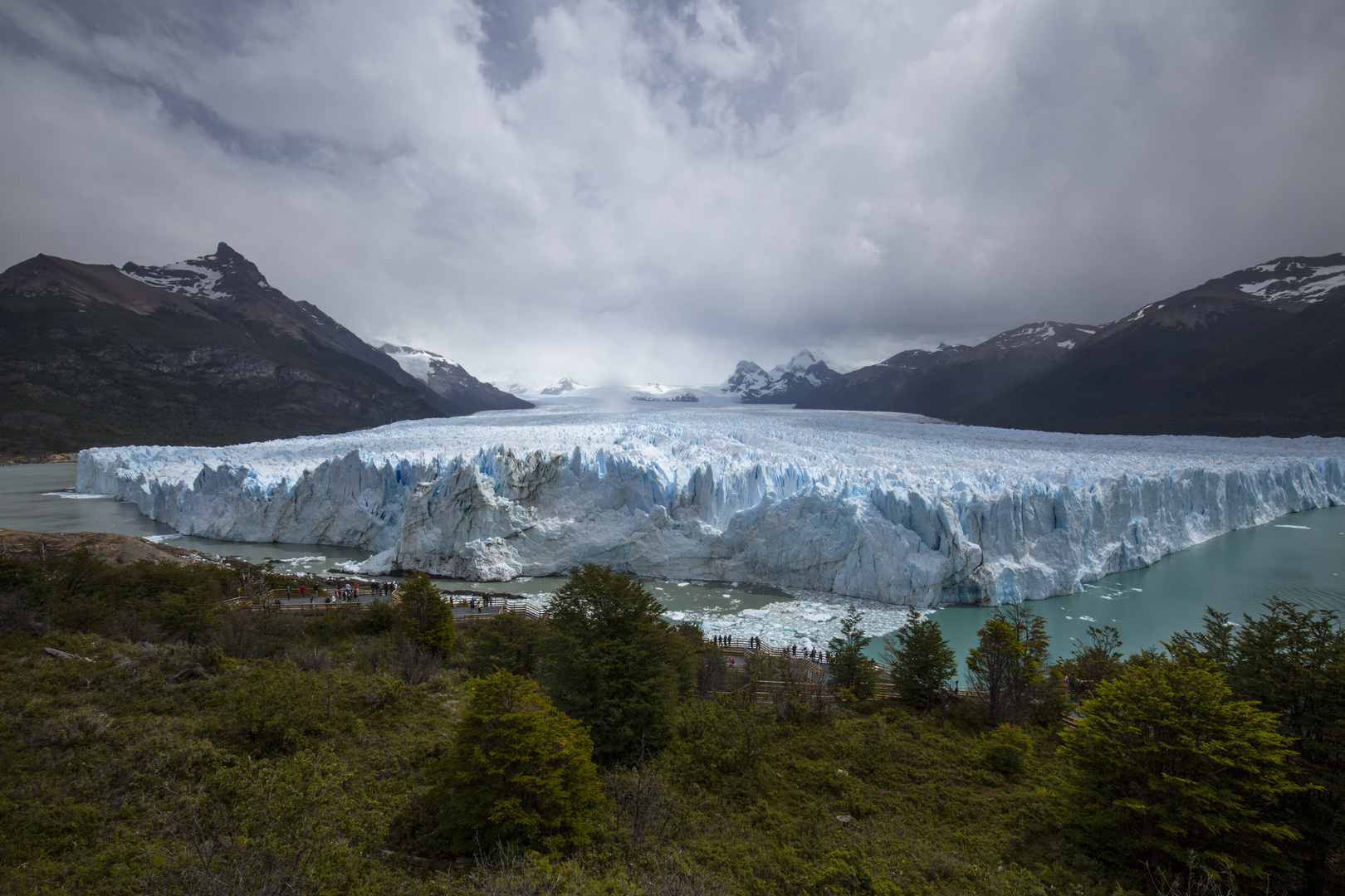 Perito Moreno - von oben