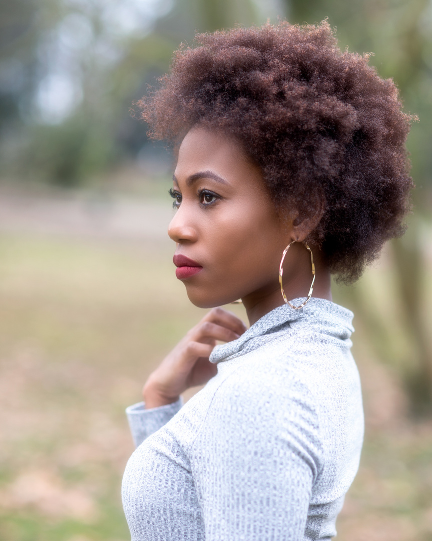 Perla Negra - Portrait im Park