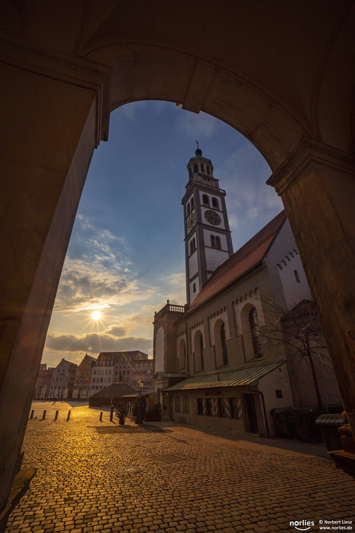 Perlachturm Stimmung