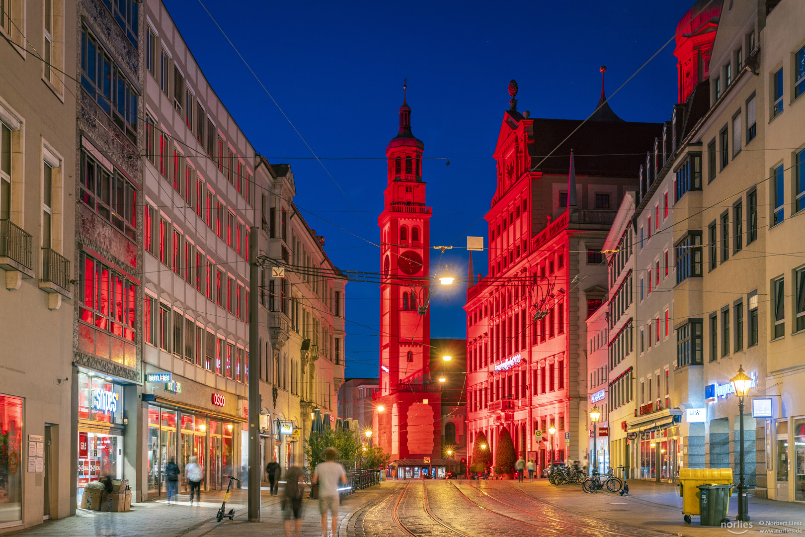 Perlachturm und Rathaus