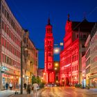 Perlachturm und Rathaus