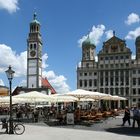 Perlachturm und Rathaus