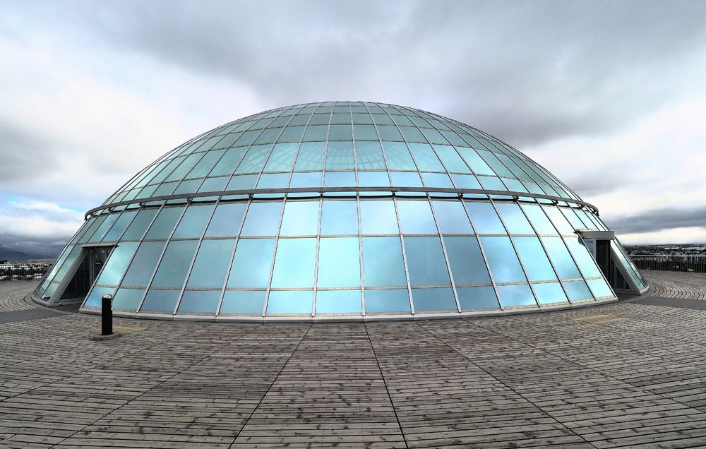 Perlan - Die Perle - Warmwasserspeicher in Islands Hauptstadt Reykjavík