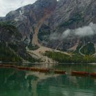 Perlenkette am Pragser Wildsee