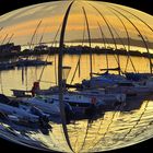 Perros-Guirec : Le port de plaisance dans sa bulle